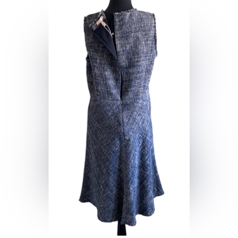 Rebecca Taylor v neck sleeveless tweed dress NWT - Picture 3 of 4